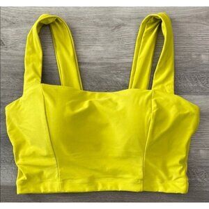 CALIA by Carrie Underwood Sports Bra Wireless Pullover Chartreuse Green Sz Small